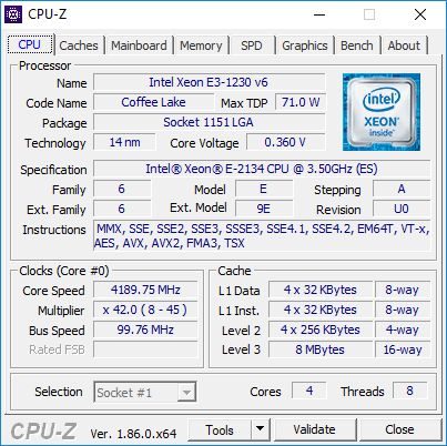 The Xeon Entry Quad-Core CPU Review: Xeon E-2174G, E-2134, and E ...